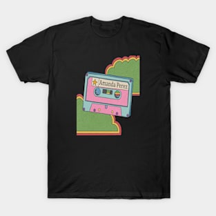 vintage  cassette tape amanda perez T-Shirt